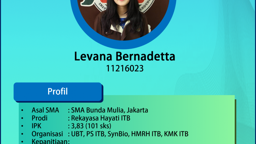 [:id]Levana Bernadetta, Mahasiswa Berprestasi SITH 2019[:]