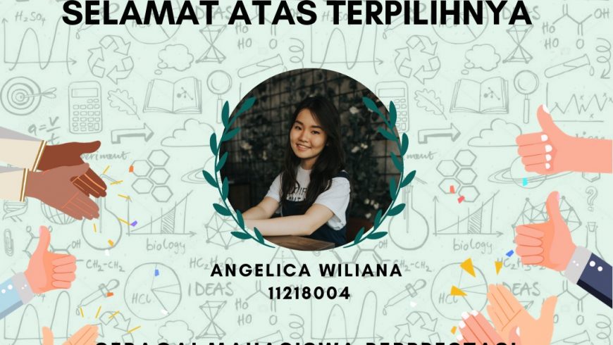 Angelica Wiliana, Mahasiswa Berprestasi SITH 2021